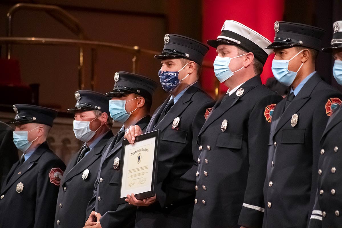 MA Department of Fire Services, Annual Firefighter of the Year Awards, 11/21